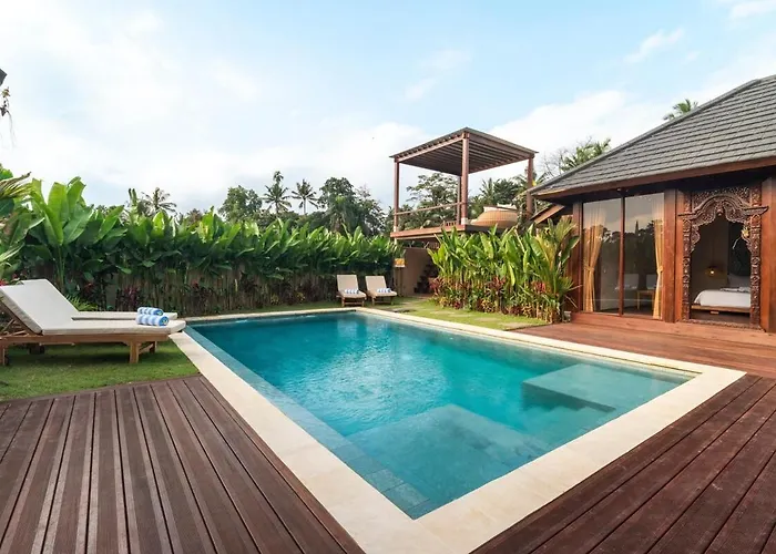 Villa 2br Amethyst Private Pool & Rice Field Vibes Ubud