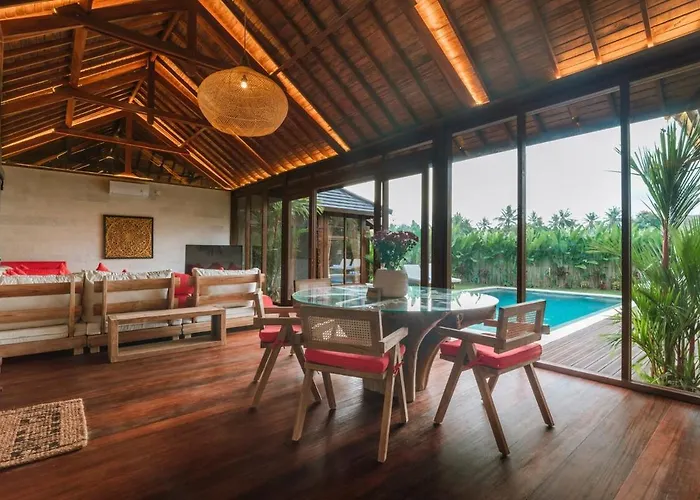 2br Amethyst Private Pool & Rice Field Vibes * Ubud