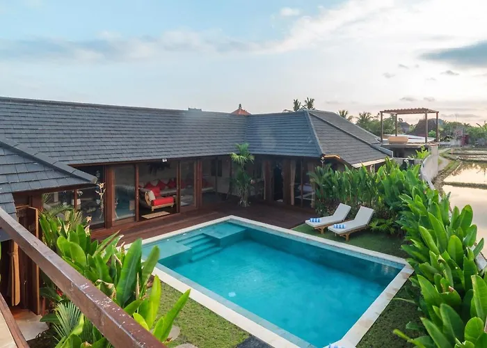 2br Amethyst Private Pool & Rice Field Vibes Villa Ubud